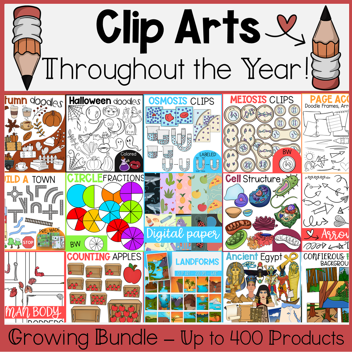 Clip Art Throughout the year