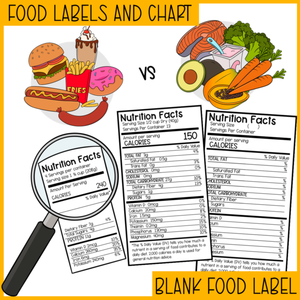 Nutrition | Food Groups - Clip Art Bundle | My Plate | Dairy, Protein, Grains - Image 2