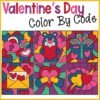 Valentine's Day Color By Code Clip Art | Seasonal Clip Art, Color By Number