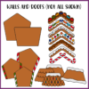 Build a Gingerbread House Clip Art - Image 2