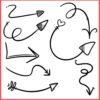 SELLER'S TOOLKIT | ARROWS DOODLES CLIP ART | PT. 2 - Image 2